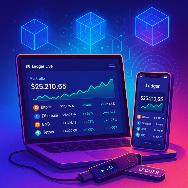 Ledger Live – مرکز فرماندهی امن برای مدیریت رمزارزها
