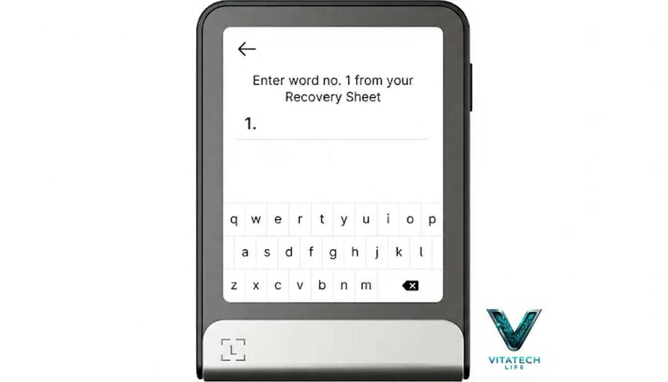 راه اندازی لجر فلکس با کلید بازیابی