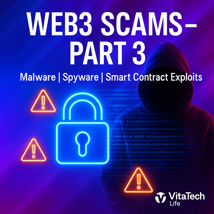 کلاهبرداری‌های Web3 – بخش سوم: بدافزارها، جاسوس‌افزارها و امضاهای خطرناک قرارداد هوشمند